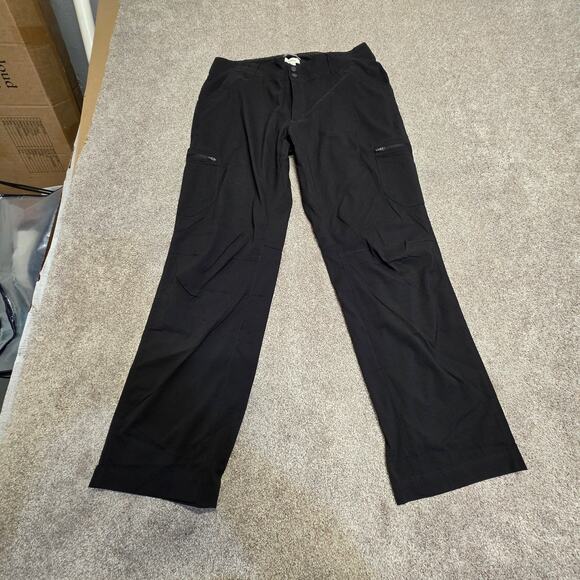 gorpcore Outdoor Convertible Zip-off Travel Cargo L.L.Bean Utility Pants sz 12 - Picture 2 of 16